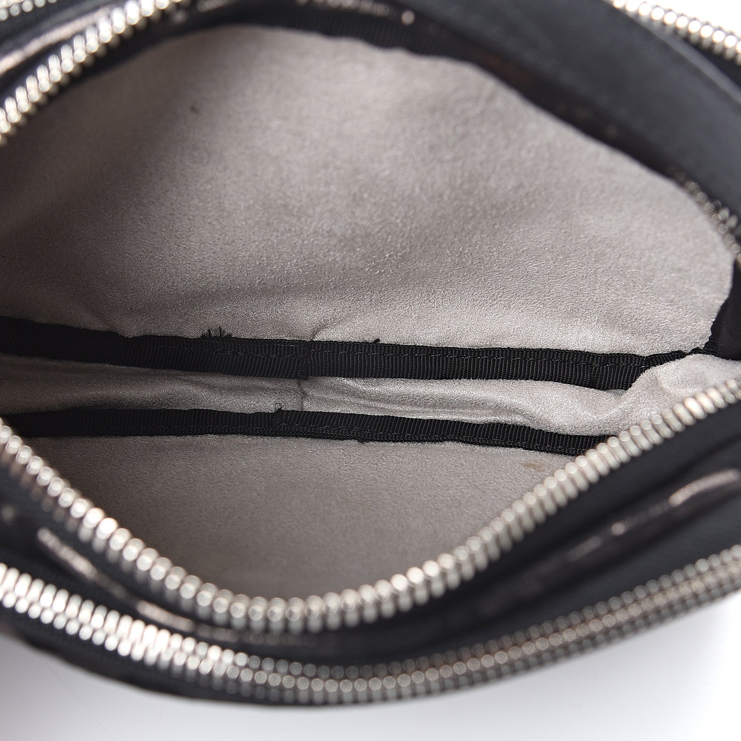 Jimmy Choo Metallic Nappa Camo Opal Crossbody Bag Black Gunmetal 4 of 10