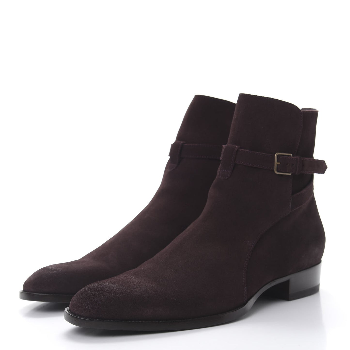 Suede Soho Calfskin Ankle Boots 44 Deep Blood