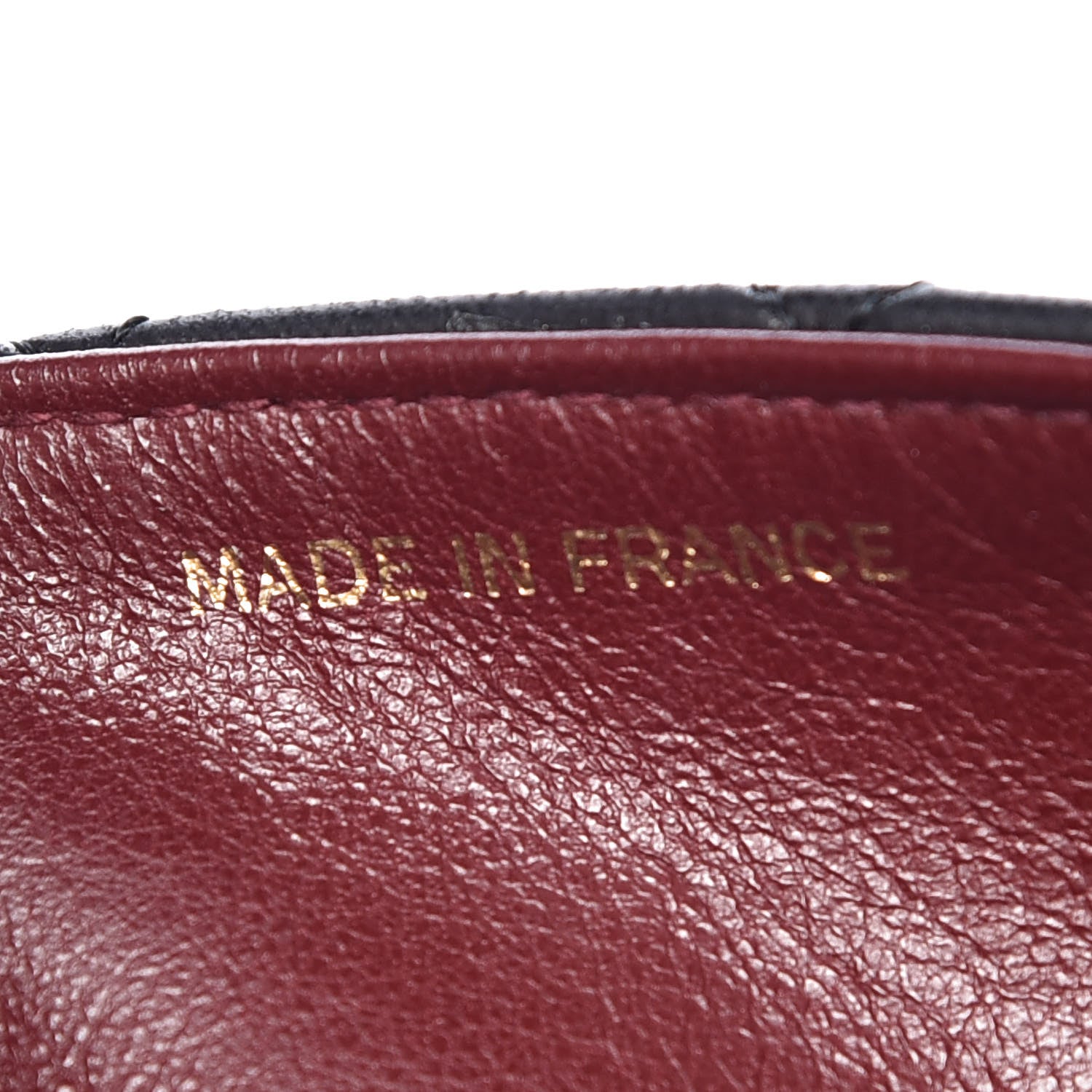 Chanel Lambskin Quilted Mini Square Flap Black 9 of 10