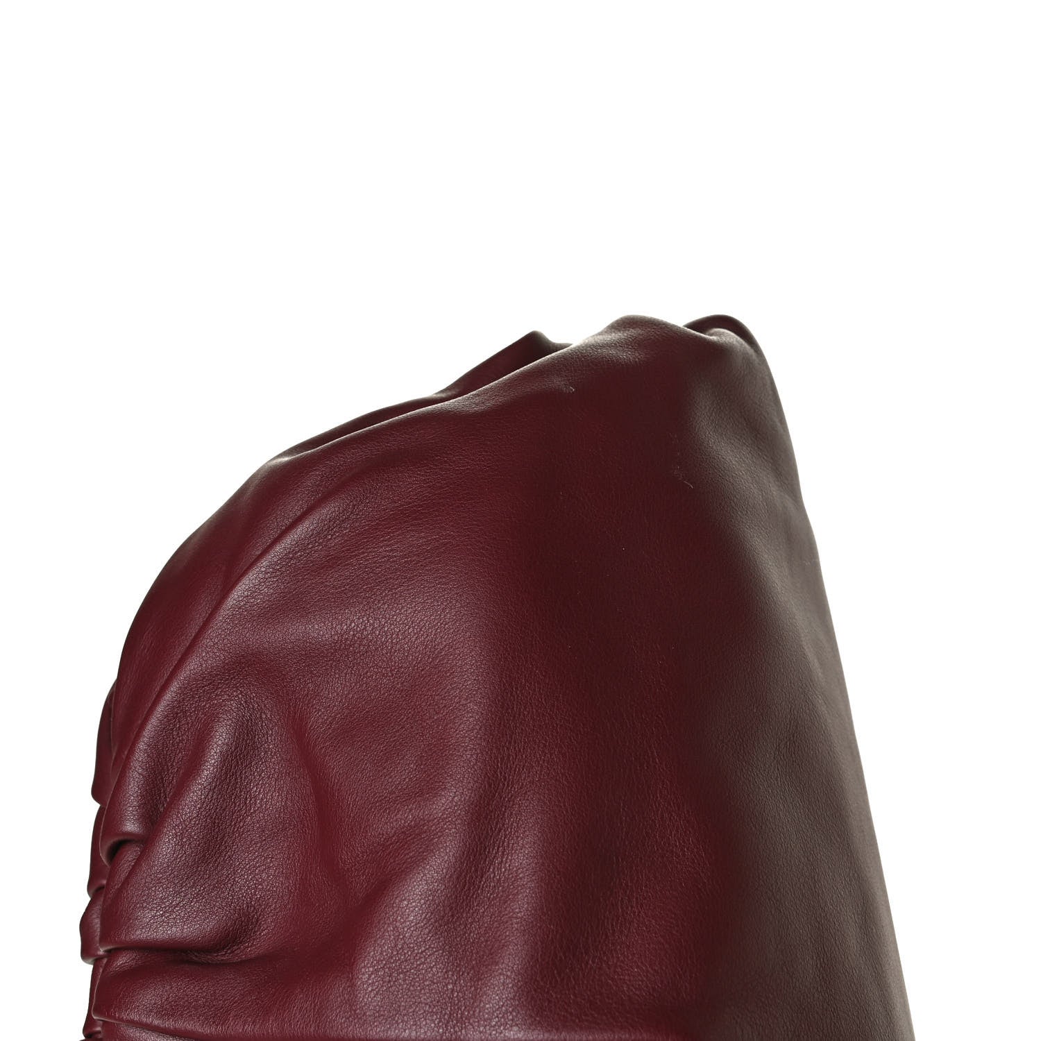 Bottega Veneta Smooth Butter Calf The Pouch Oversized Clutch Bordeaux 11 of 12