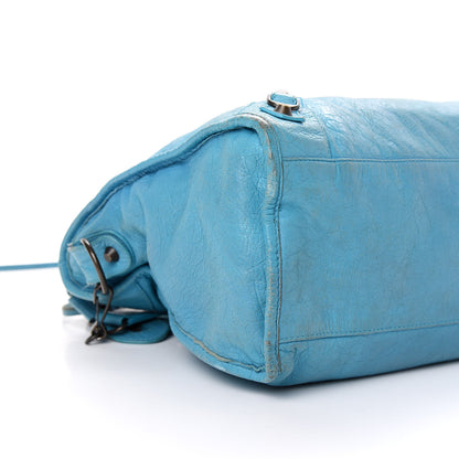 Balenciaga Agneau Classic Hardware City Bleu Paon 8 of 10