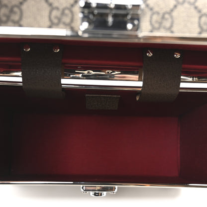 Gucci GG Supreme Monogram Globe-Trotter Beauty Case Brown 5 of 10