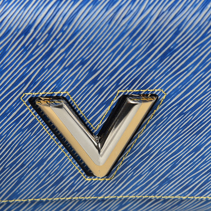 Louis Vuitton Epi Twist Shoulder Bag MM Denim Light 9 of 10