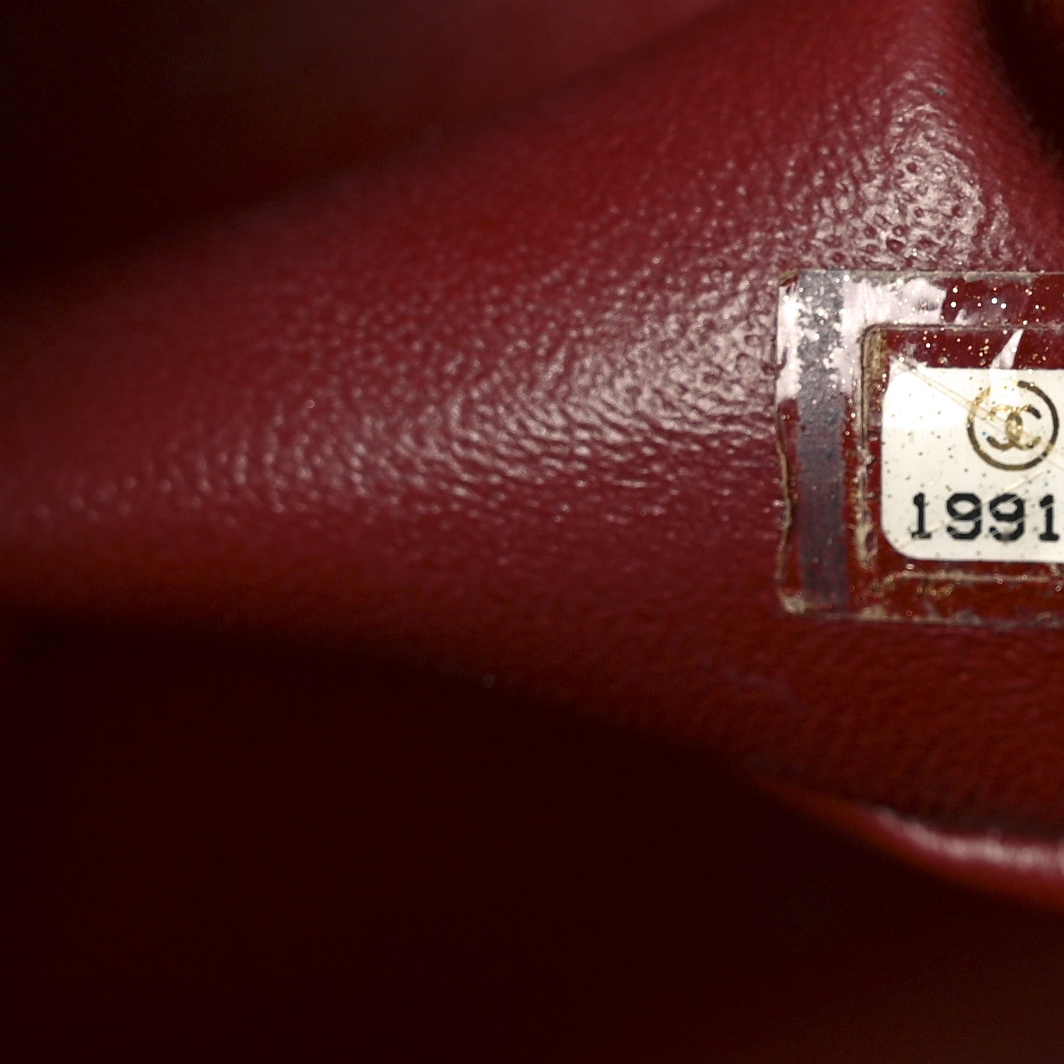 Chanel Patent Quilted Jumbo Double Flap Dark Red 7 of 10