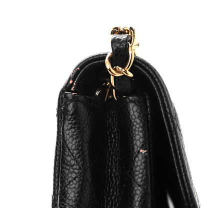 Chanel Caviar Quilted East West Flap Black 15 of 15