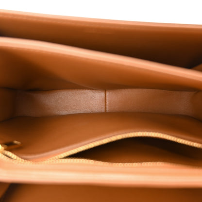 Celine Natural Calfskin Medium Triomphe Tan 5 of 11