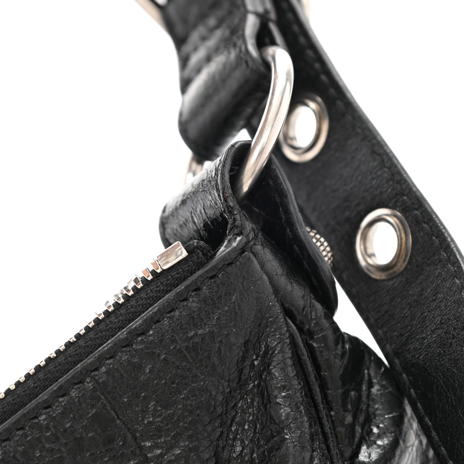 Balenciaga Agneau Arena Small Le Cagole Shoulder Bag Black 12 of 12
