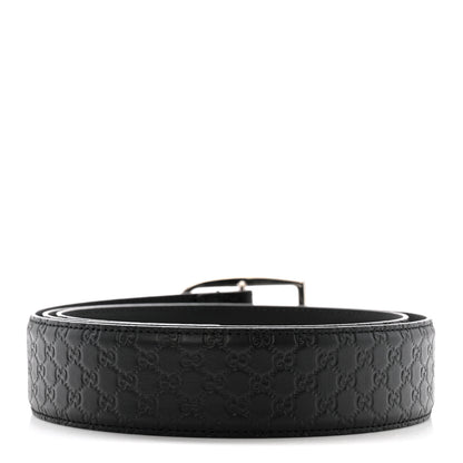 Gucci Soft Microguccissima 40mm Belt 110 44 Black 2 of 6