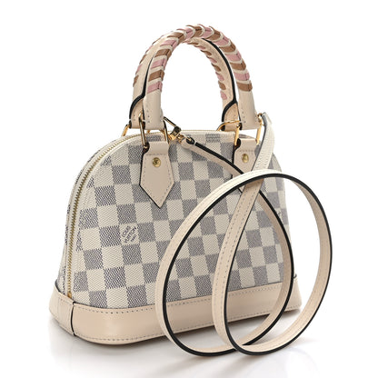 Louis Vuitton Damier Azur Braided Alma BB 3 of 8