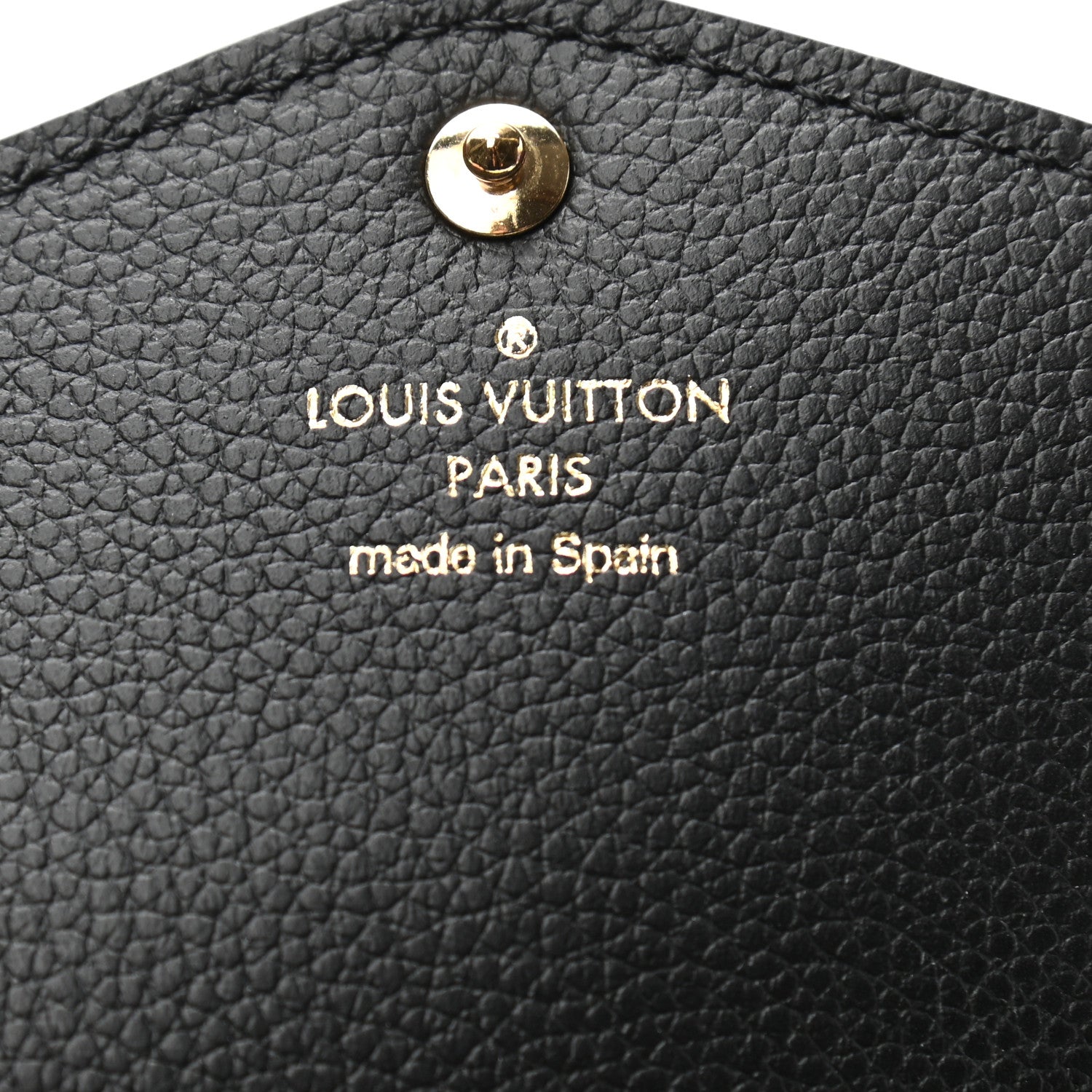 Louis Vuitton Empreinte Sarah Wallet NM Black 6 of 7