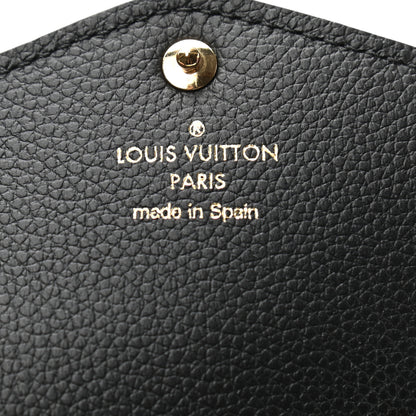Louis Vuitton Empreinte Sarah Wallet NM Black 6 of 7