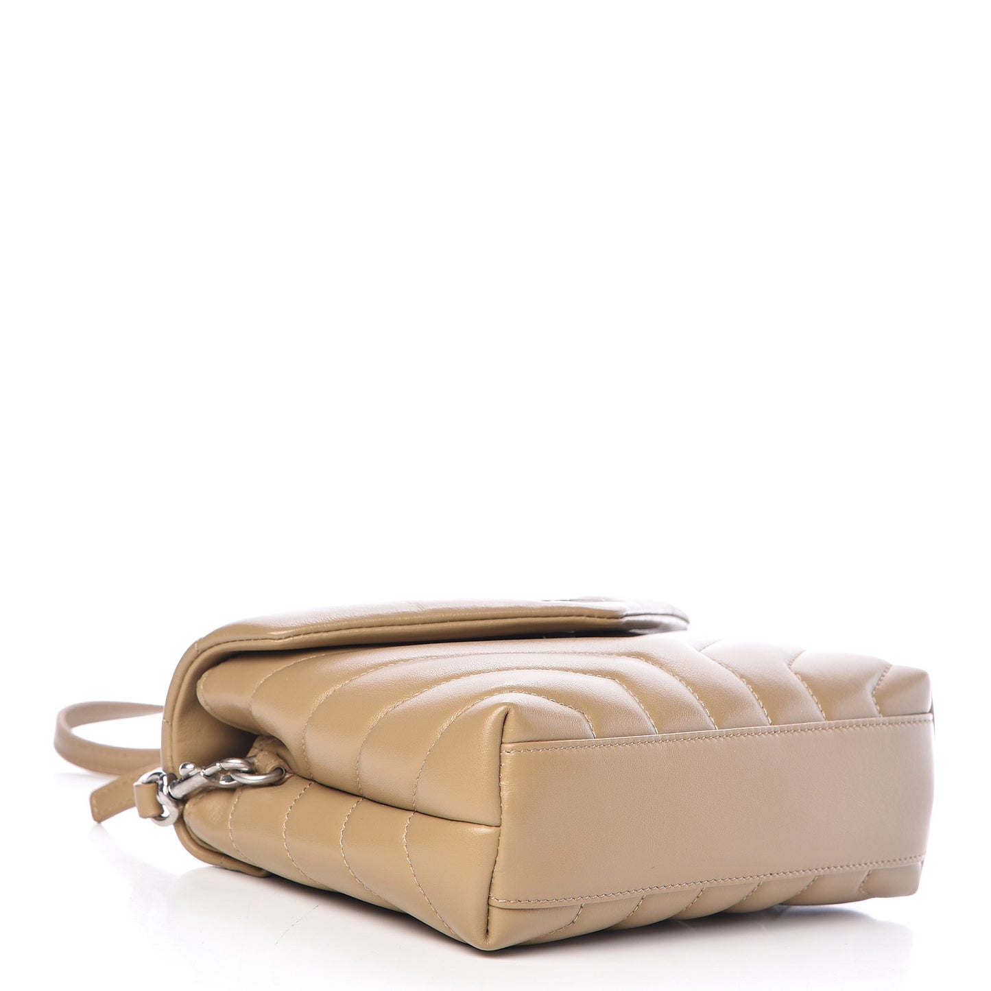 Calfskin Y Quilted Monogram Toy Loulou Satchel Cork
