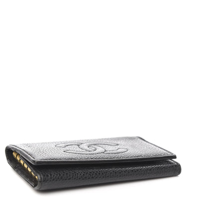 Chanel Caviar Timeless CC 6 Key Holder Case Black 3 of 7