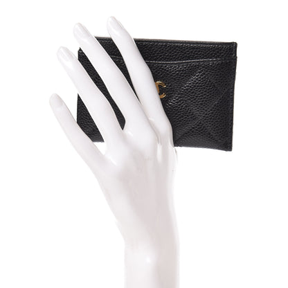 Chanel Caviar Quilted Card Holder Black 2 of 9
