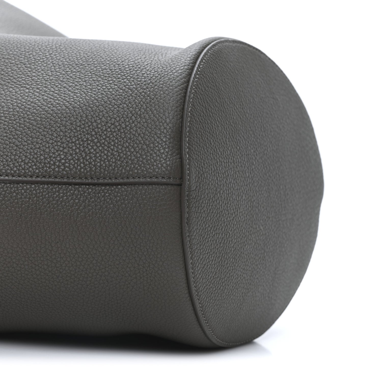 Pebbled Sport Calfskin Medium Lotus Tote Elephant