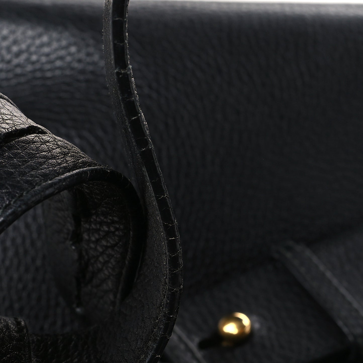 Calfskin Large GG Marmont Shoulder Bag Black