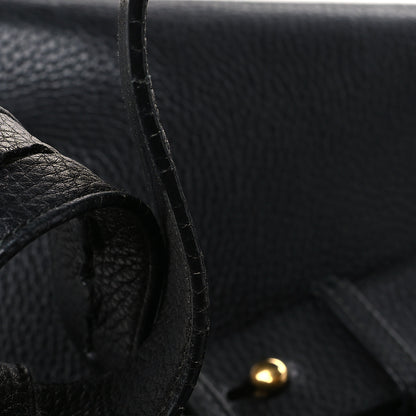 Gucci Calfskin Large GG Marmont Shoulder Bag Black 11 of 12