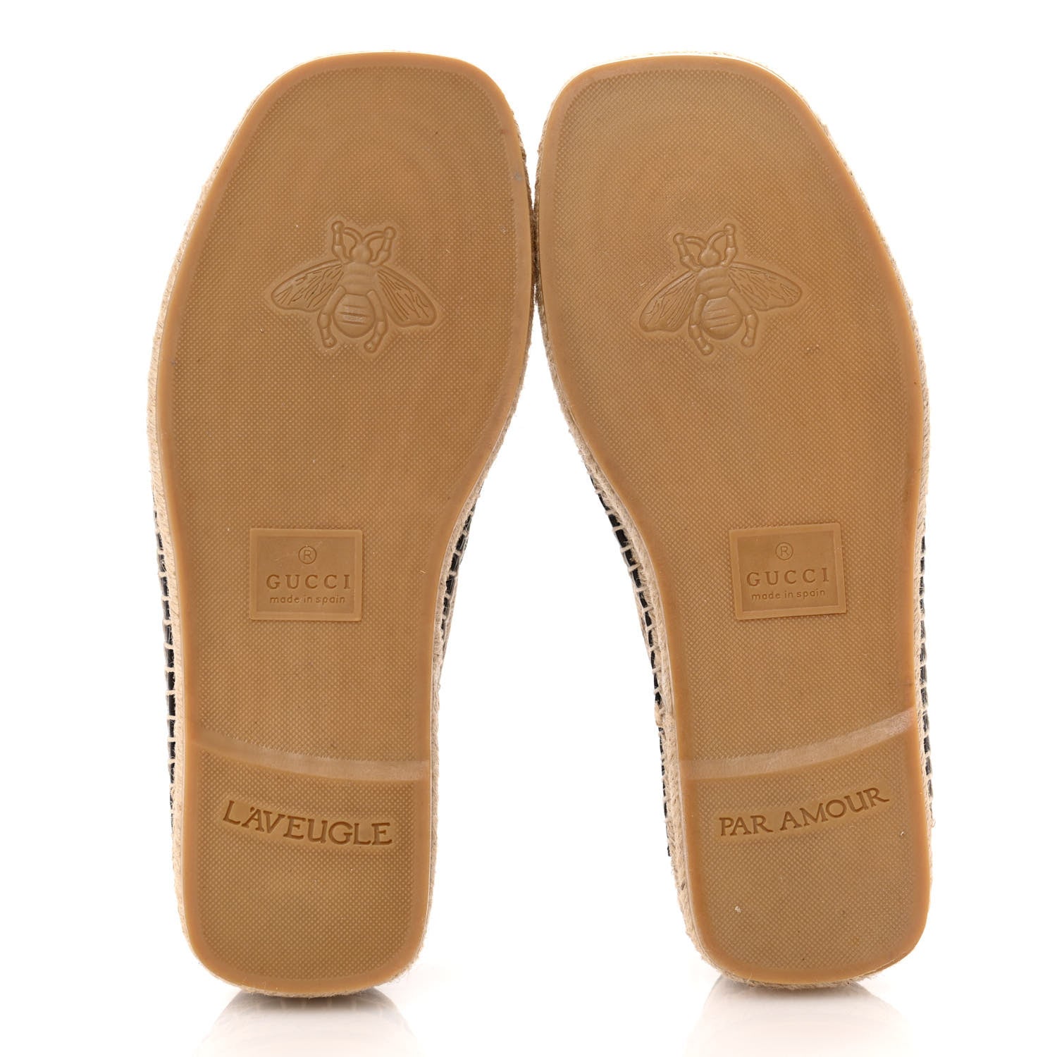 Gucci Monogram Macro GG Web Mens Espadrille Sneakers 8 Camel Ebony Cocoa 6 of 13