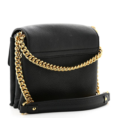 Alexander McQueen Calfskin Mini Twin Skull Chain Crossbody Black 2 of 11