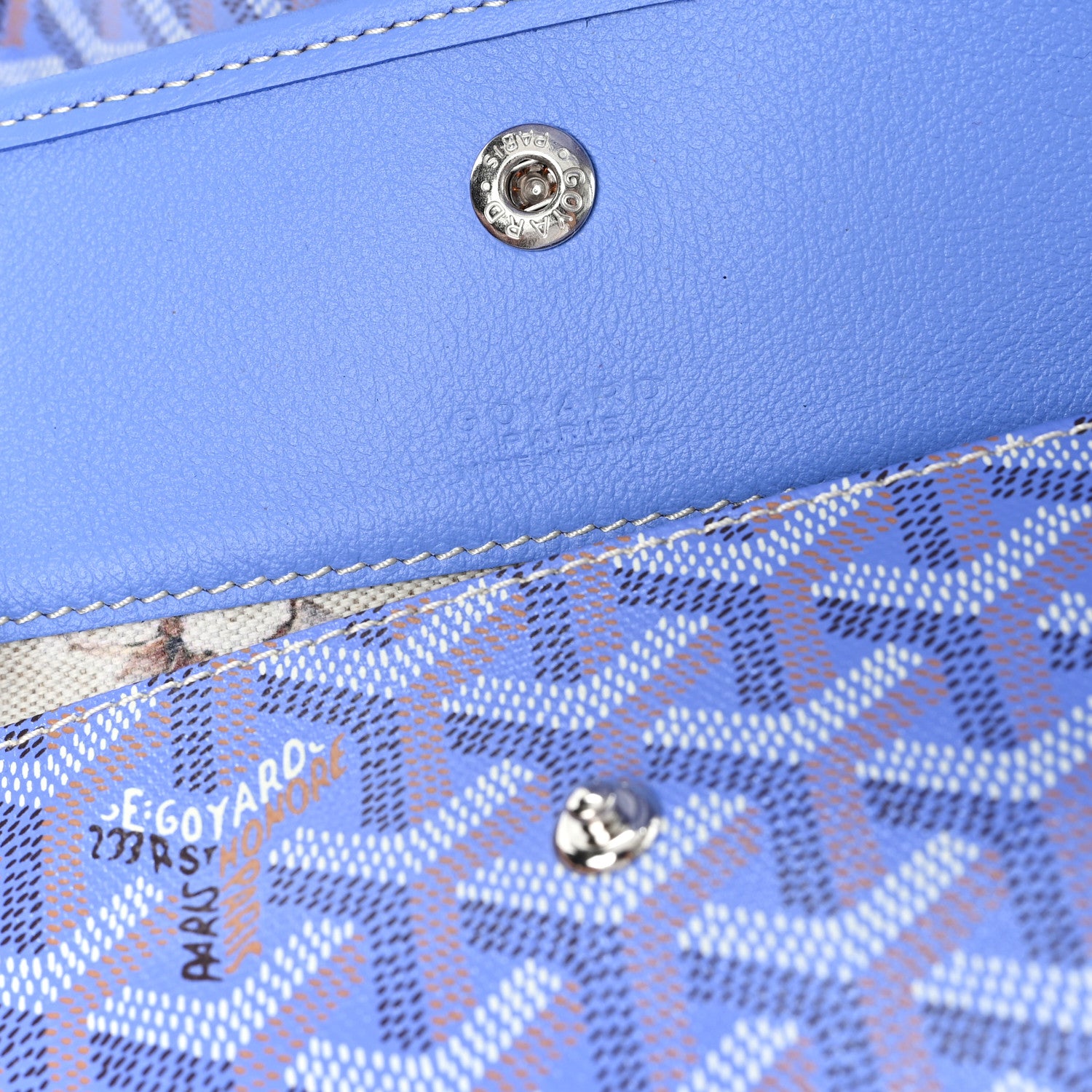 Goyard Goyardine Le Jardin Saint Louis PM Iris 1806449 – FASHIONPHILE