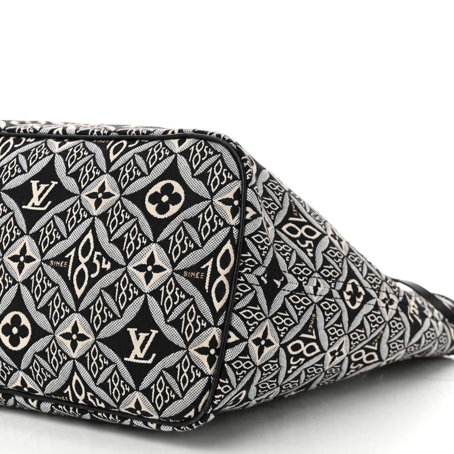 Louis Vuitton Jacquard Since 1854 Neverfull MM Grey 10 of 10