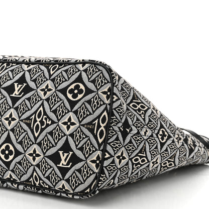 Louis Vuitton Jacquard Since 1854 Neverfull MM Grey 10 of 10