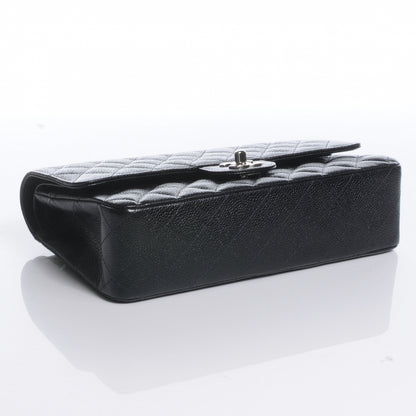 Chanel Caviar Quilted Medium Double Flap Black 4 of 9