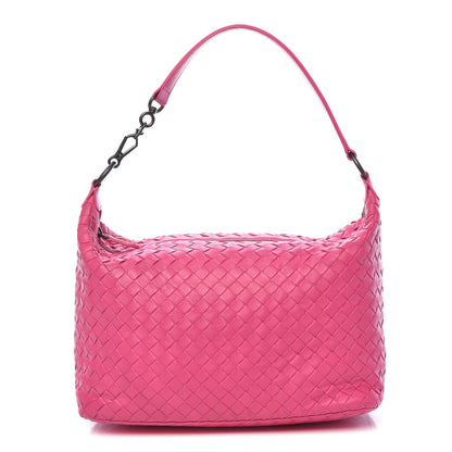 Bottega Veneta Nappa Intrecciato Hobo Fuchsia 1 of 11