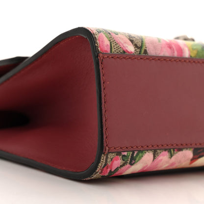 Gucci GG Supreme Monogram Blooms Small Padlock Shoulder Bag Beige Multicolor Dry Rose 9 of 13