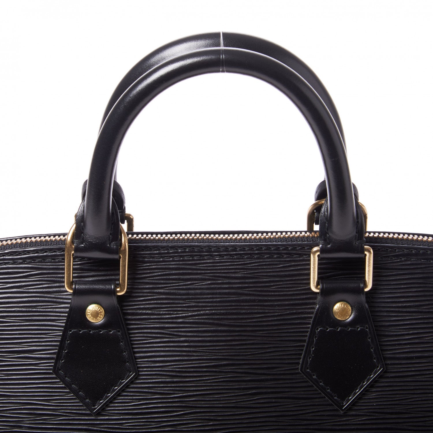 Louis Vuitton Epi Alma PM Black 6 of 8