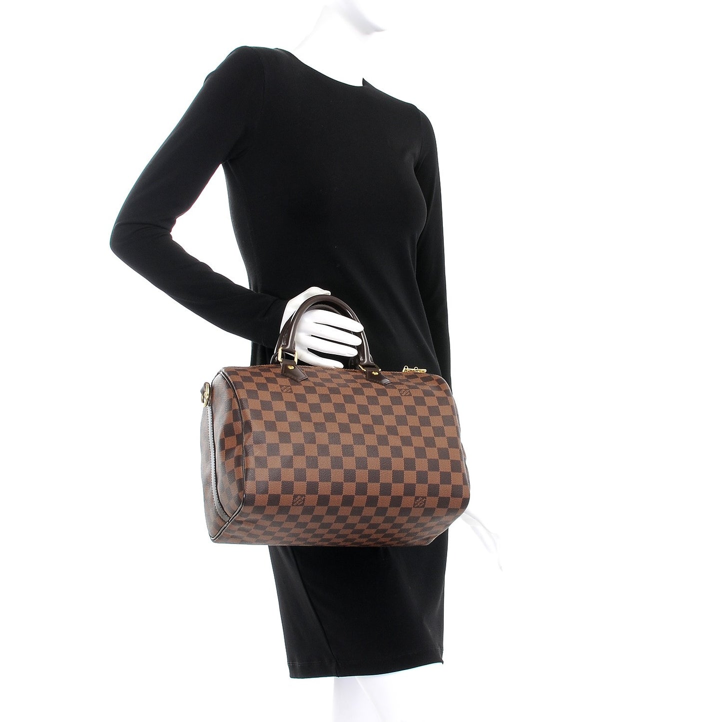 Damier Ebene Speedy Bandouliere 30