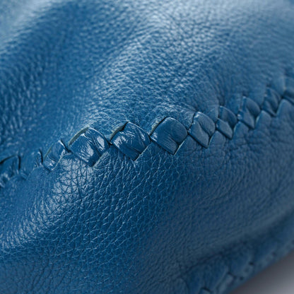 Bottega Veneta Washed Cervo Deerskin Large Hobo Blue 6 of 18