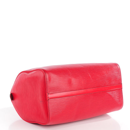 Louis Vuitton Epi Speedy 35 Rouge 4 of 7