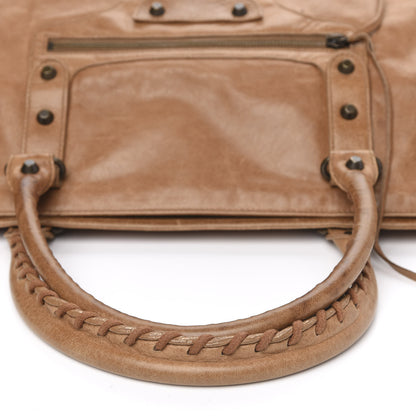 Balenciaga Chevre Shopper Tote Caramel 18 of 18