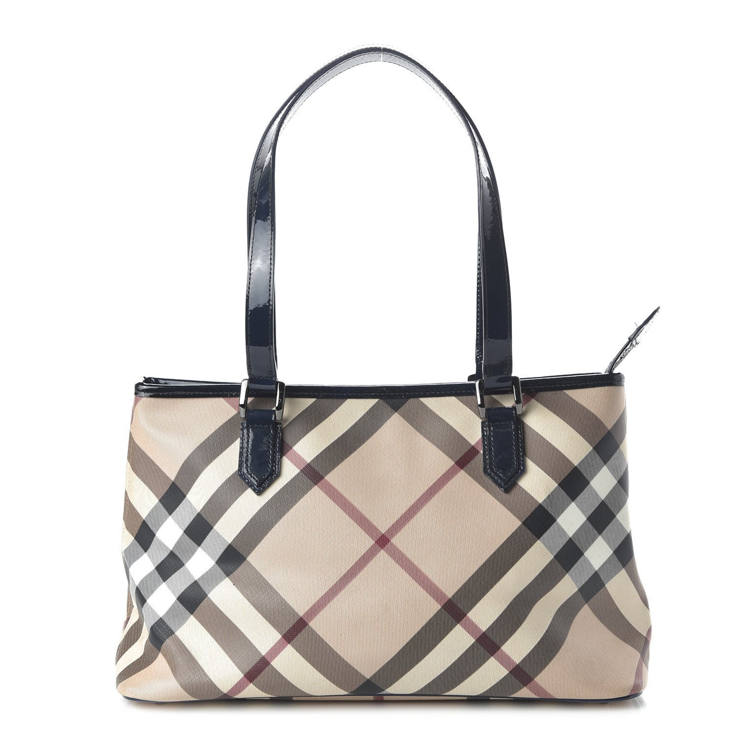 Nova Check Small Nickie Tote Blue