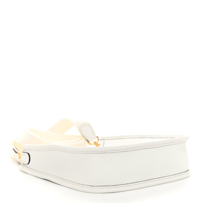 Hermes Taurillon Clemence Amazone Evelyne TPM New White 4 of 10