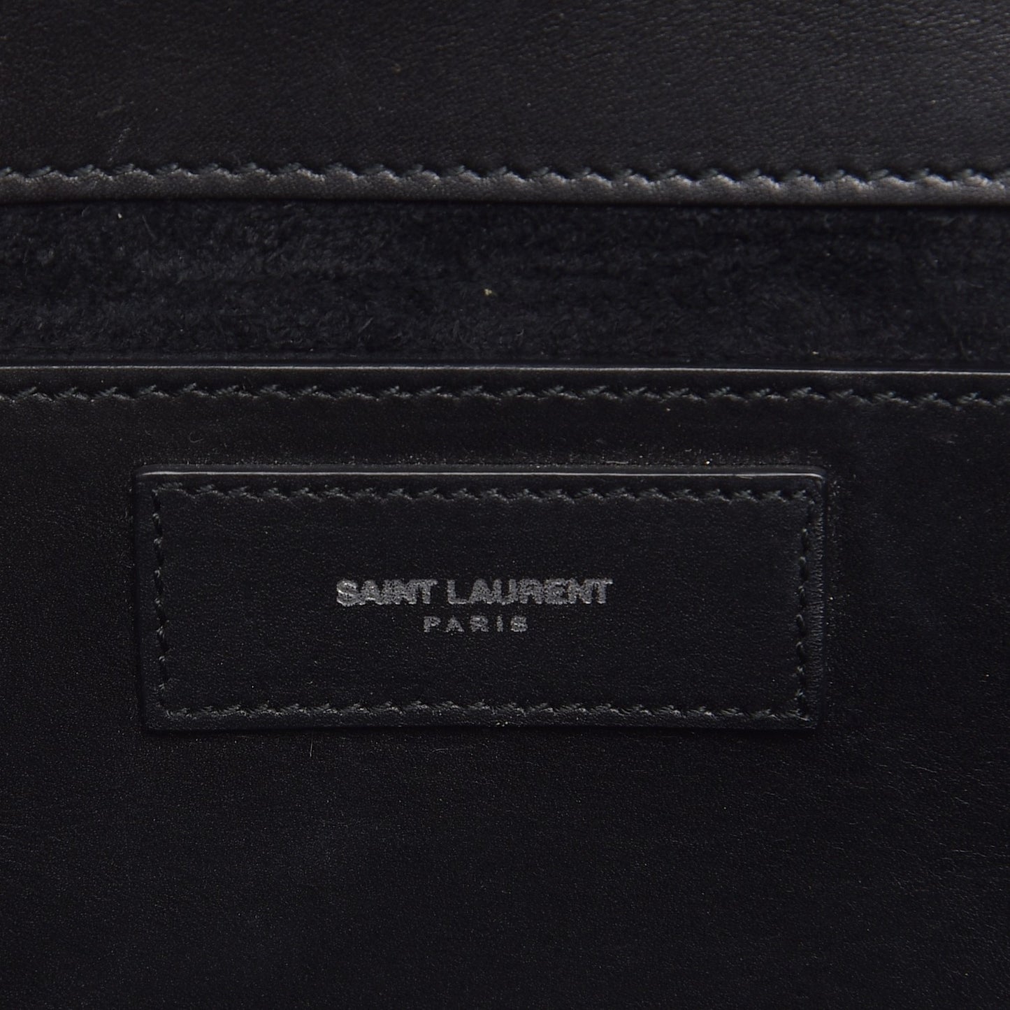 Calfskin Classic Betty Clutch Black