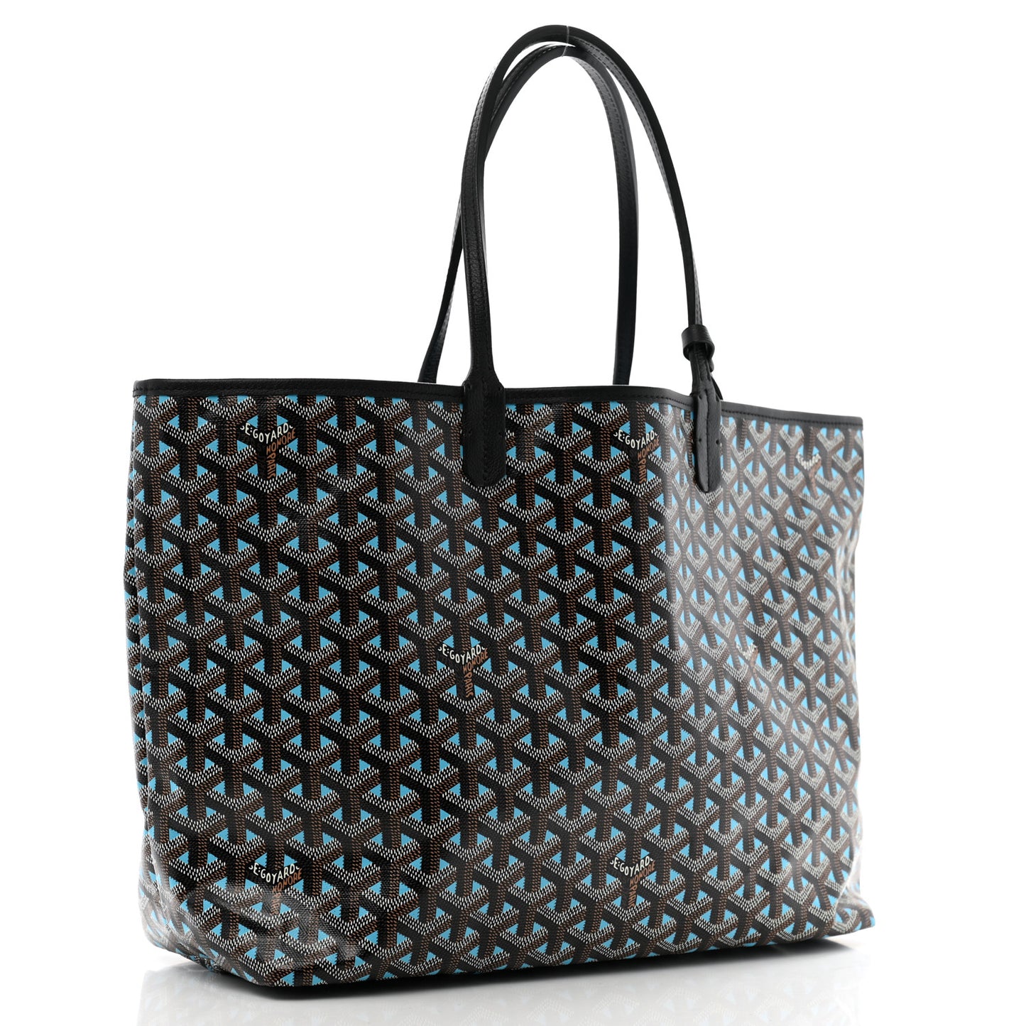 Goyardine Saint Louis Claire Voie PM Black Blue