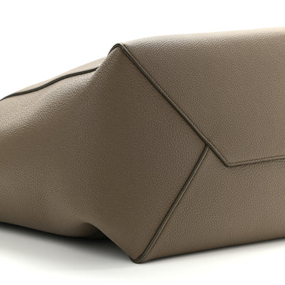 Celine Soft Grained Calfskin Medium Belt Cabas Phantom Taupe 9 of 11
