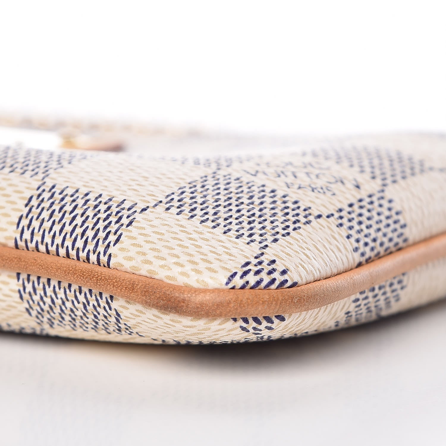 Louis Vuitton Damier Azur Pochette Milla MM 11 of 11