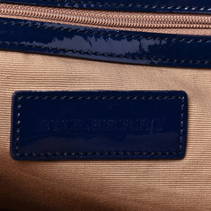 Burberry Nova Check Small Nickie Tote Blue 10 of 23