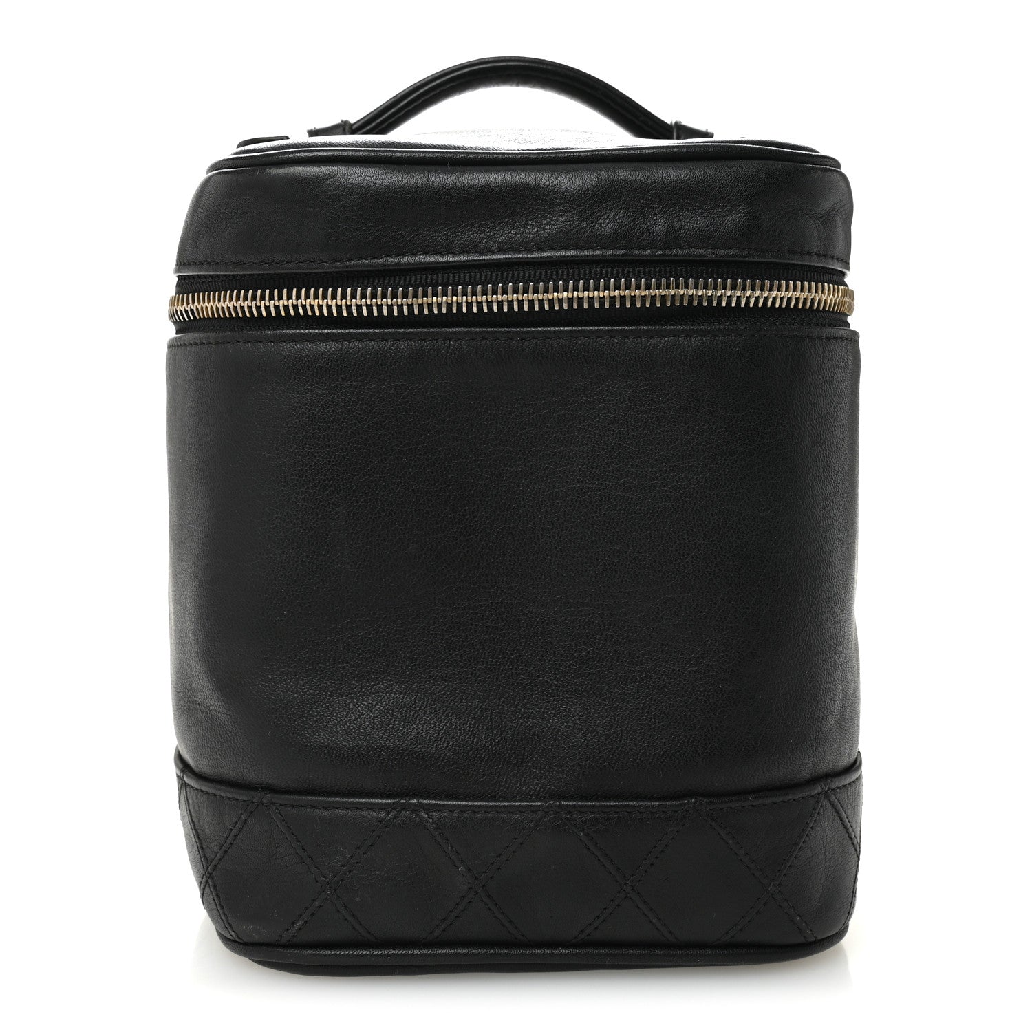 Chanel Calfskin Vanity Cosmetic Bag Black 1 of 11