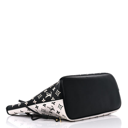 Louis Vuitton Empreinte Spring In The City Neverfull MM Black White Pink 4 of 9