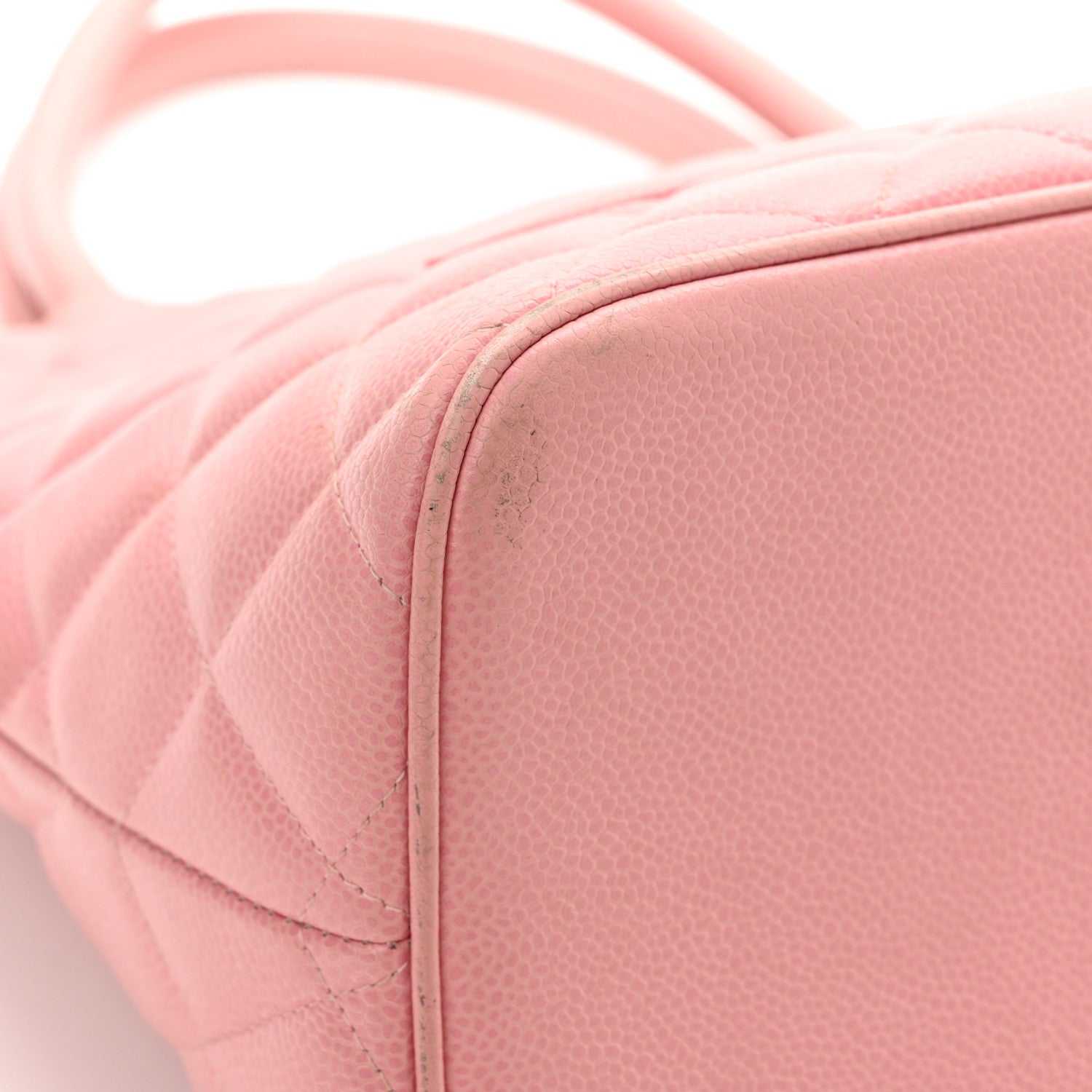 Chanel Caviar Quilted Medallion Tote Light Pink 11 of 15