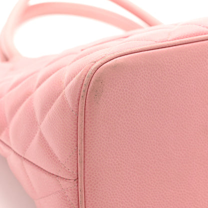 Chanel Caviar Quilted Medallion Tote Light Pink 11 of 15