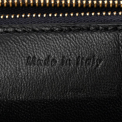 Celine Box Calfskin Medium Classic Box Flap Bag Navy 7 of 12