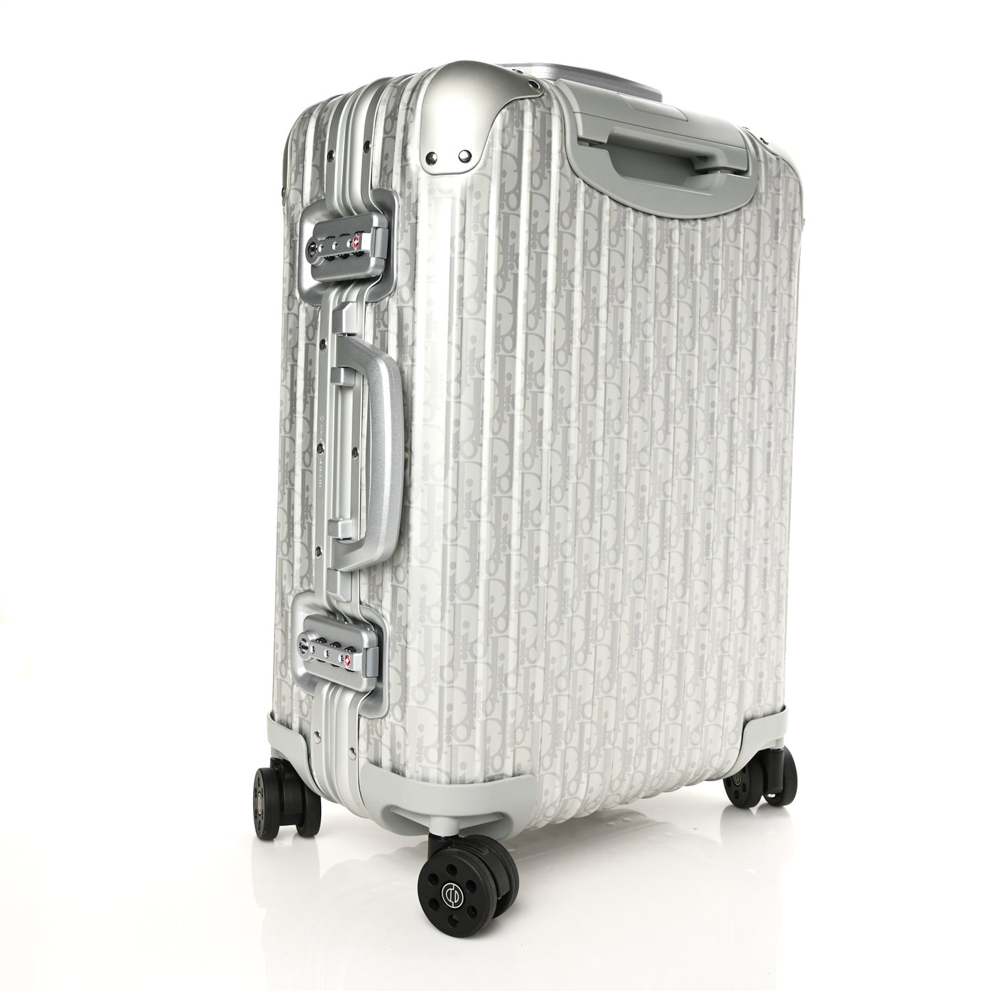 X RIMOWA Aluminum Gradient Cabin Luggage Silver
