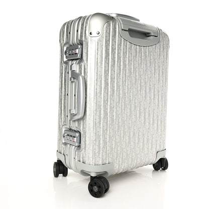 Christian Dior X RIMOWA Aluminum Gradient Cabin Luggage Silver 2 of 7