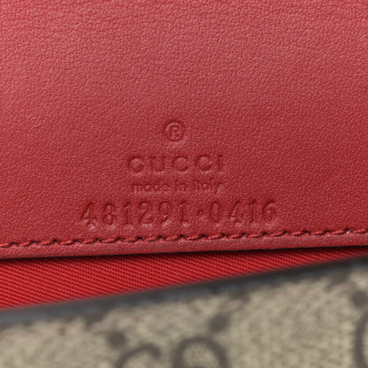 Gucci GG Supreme Monogram Mini Cherry Chain Bag 5 of 7