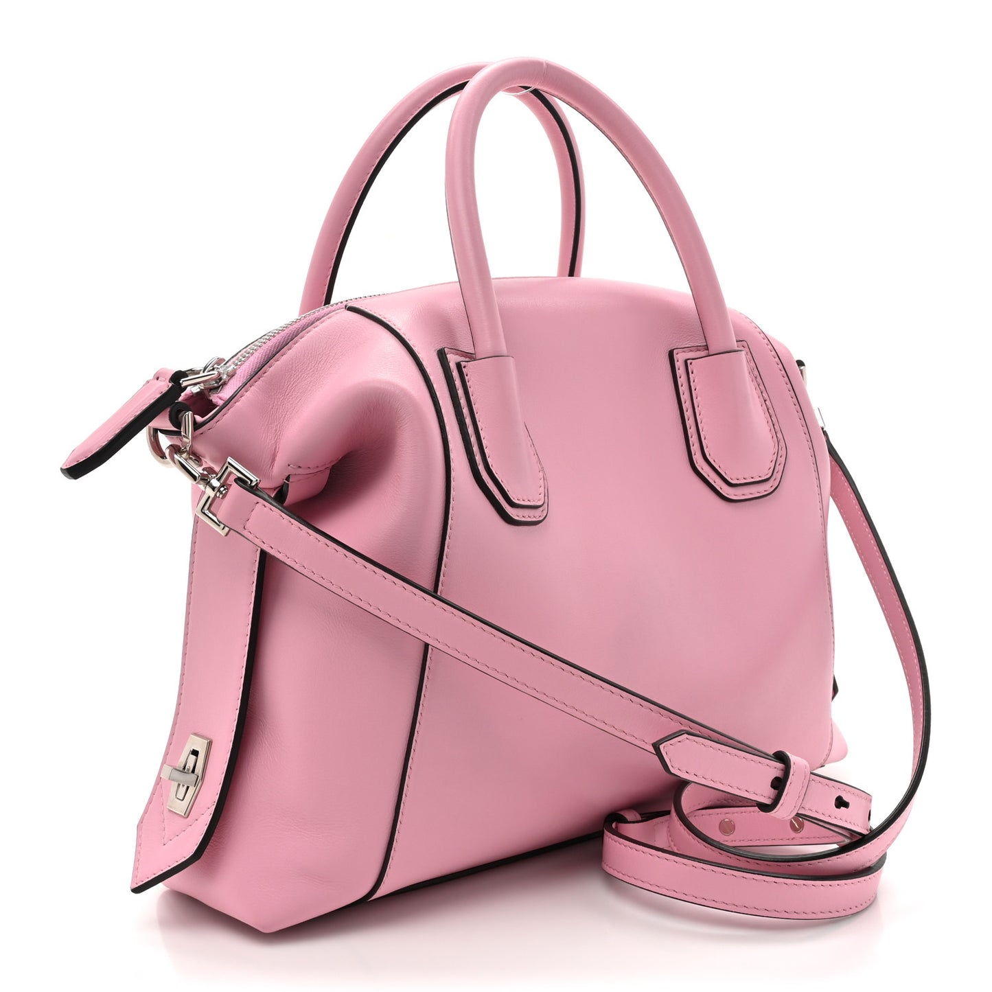 Soft Calfskin Small Antigona Baby Pink